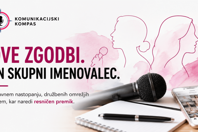 Kako do več znanja na področju javnega nastopanja in družbenih omrežij?